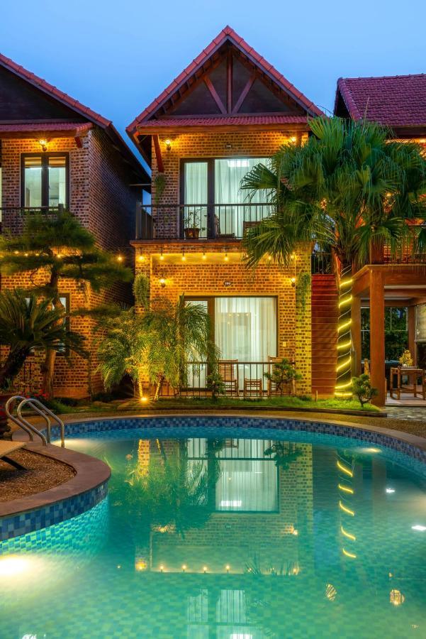 Ferienwohnung Tam Coc Haven Boutique Ninh Binh Exterior foto