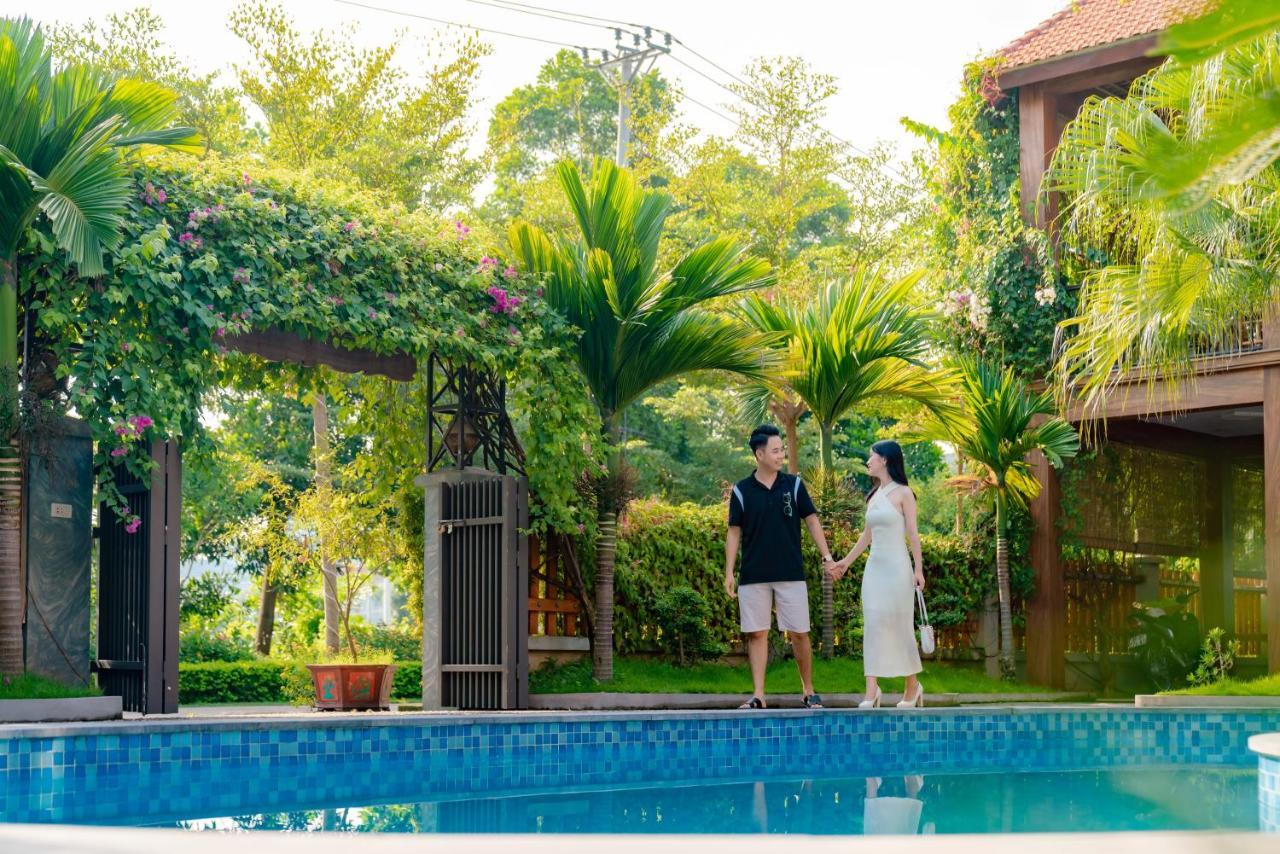 Ferienwohnung Tam Coc Haven Boutique Ninh Binh Exterior foto