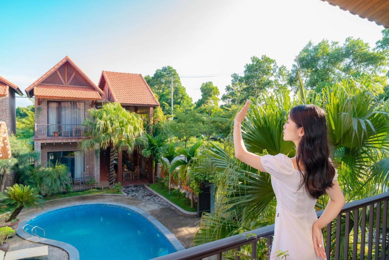 Ferienwohnung Tam Coc Haven Boutique Ninh Binh Exterior foto