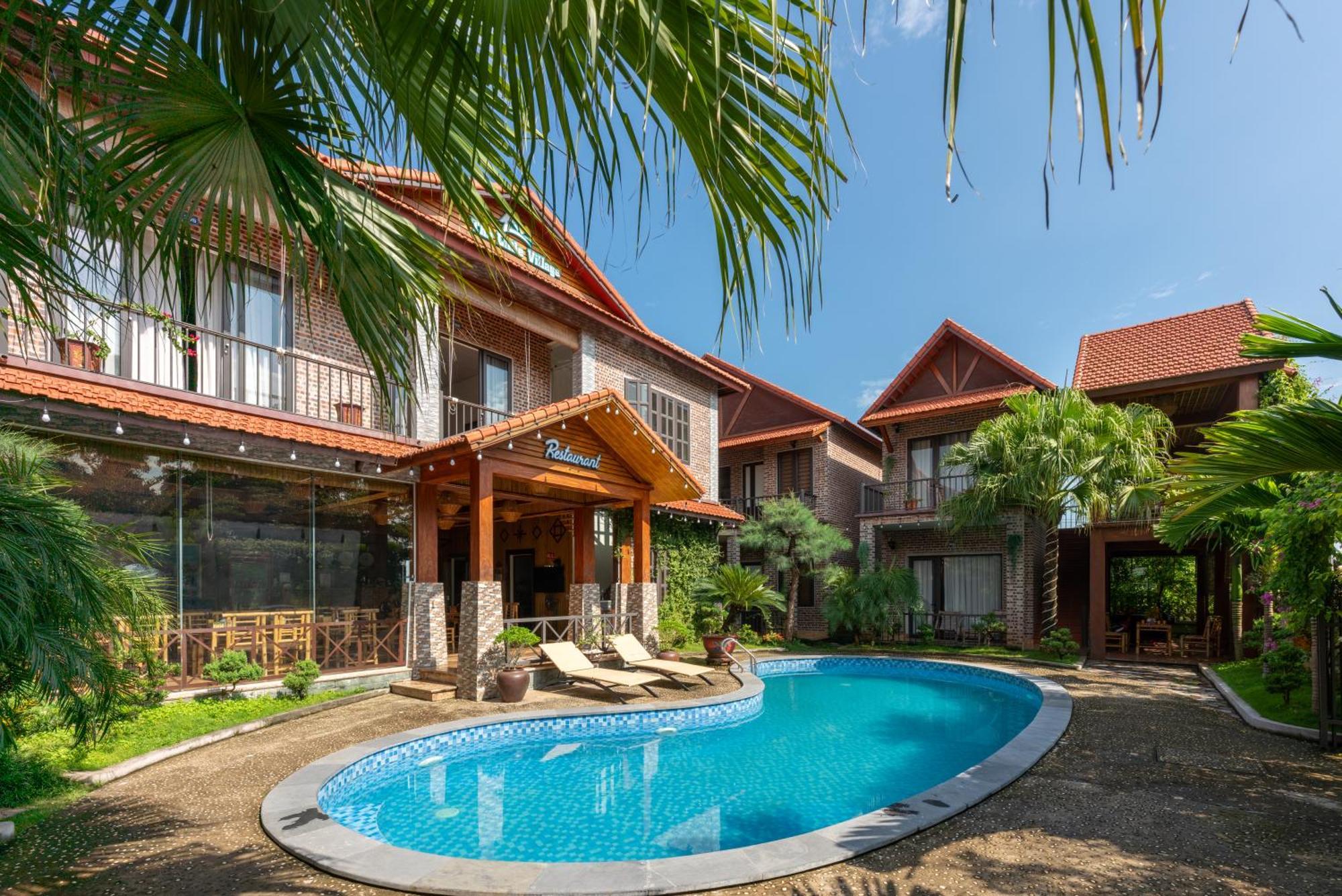 Ferienwohnung Tam Coc Haven Boutique Ninh Binh Exterior foto